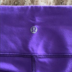 Purple Lululemon Crop